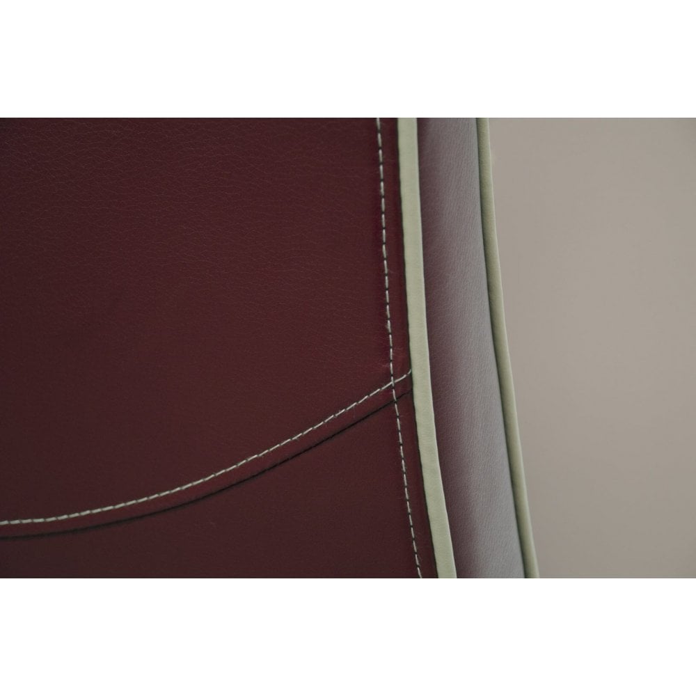 Wave Contrast Piping Dining Chair Ruby&Bone