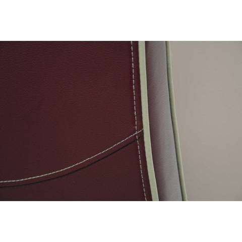 Wave Contrast Piping Dining Chair Ruby&Bone