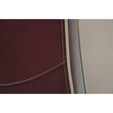 Wave Contrast Piping Dining Chair Ruby&Bone