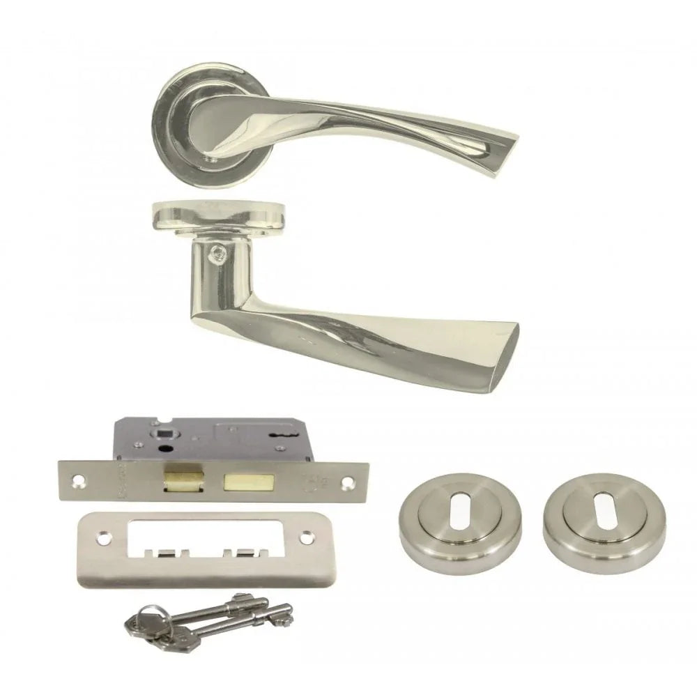 Inishmore Satin Nickel Bathroom Set