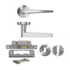 Slaney Satin Nickle Bathroom Wc Set