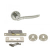 Trinity Satin Nickle Bathroom Set Lhh028