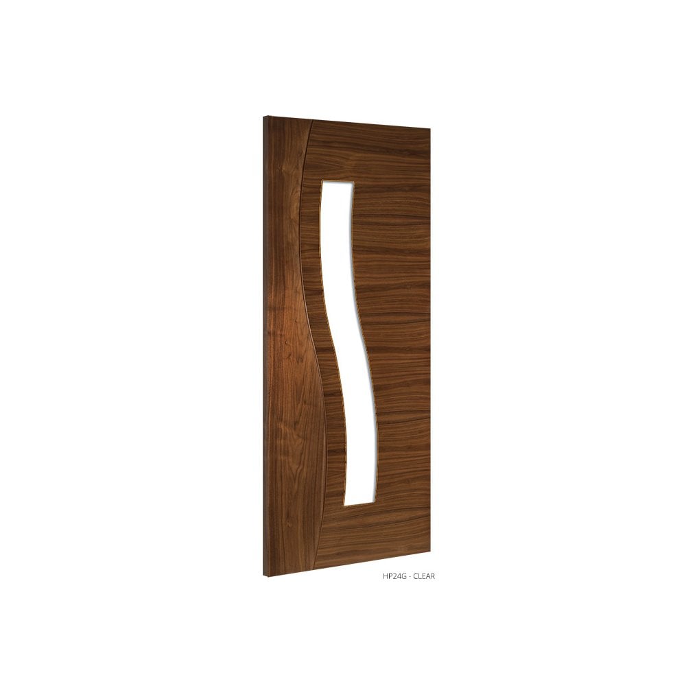Walnut Hp24G Clear Glass 2032X813X45