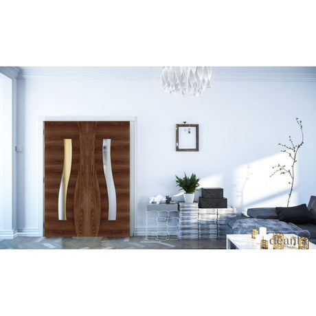 Walnut Hp24G Clear Glass 2032X813X45