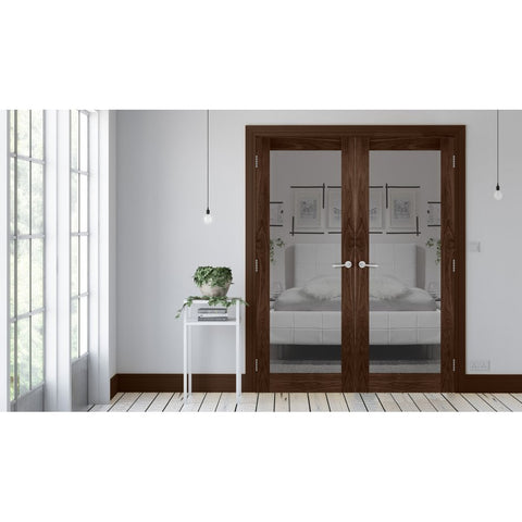 Walnut Nm6G Clear Glass 1981X660X45