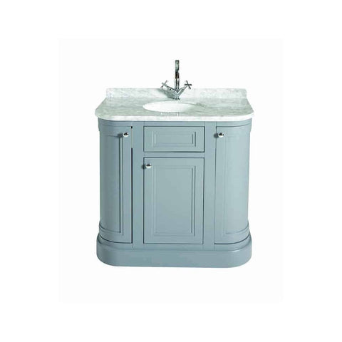 Merrion 900mm Traditional Bathroom Unit Slate Grey