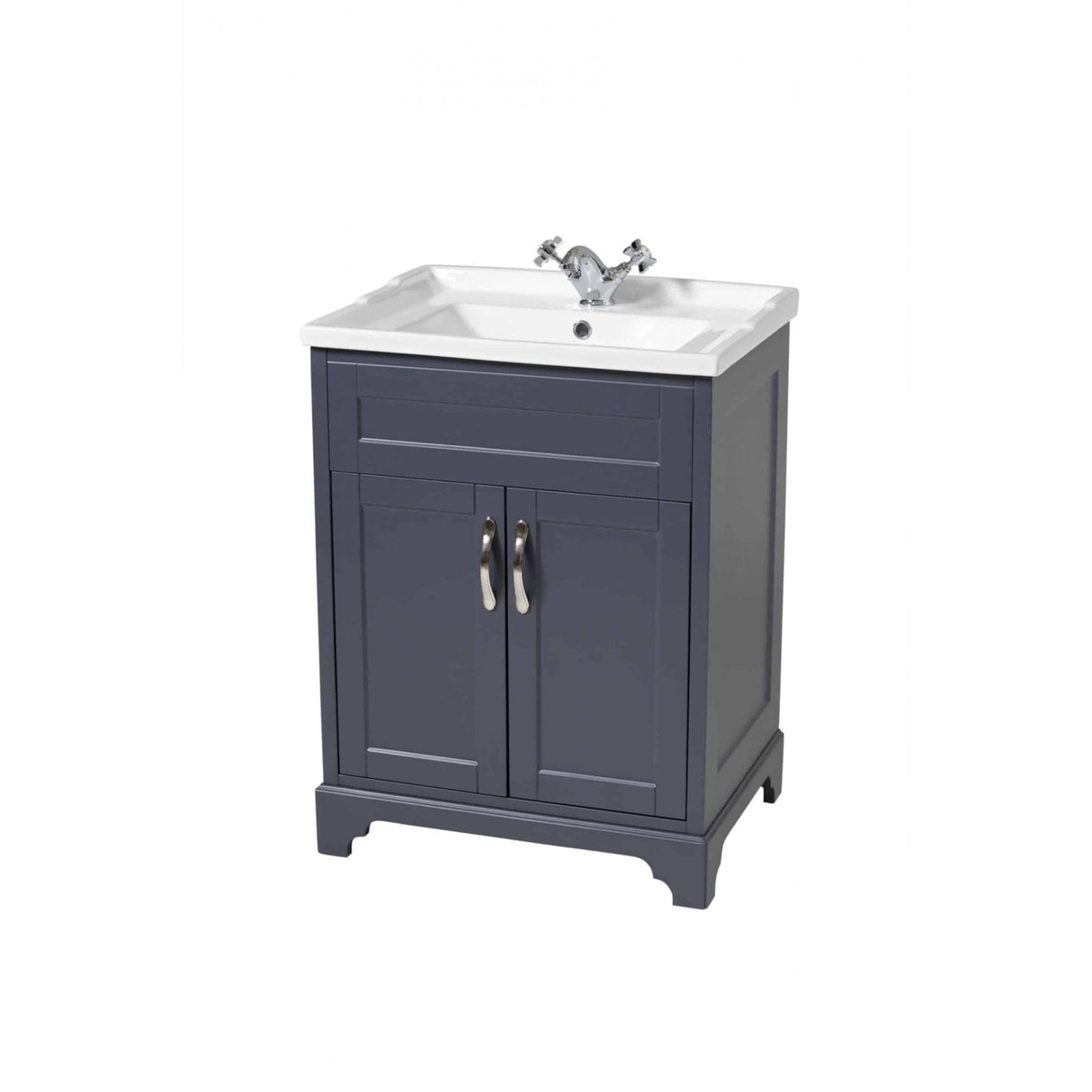 Woodbridge 600mm Unit & Basin Slate
