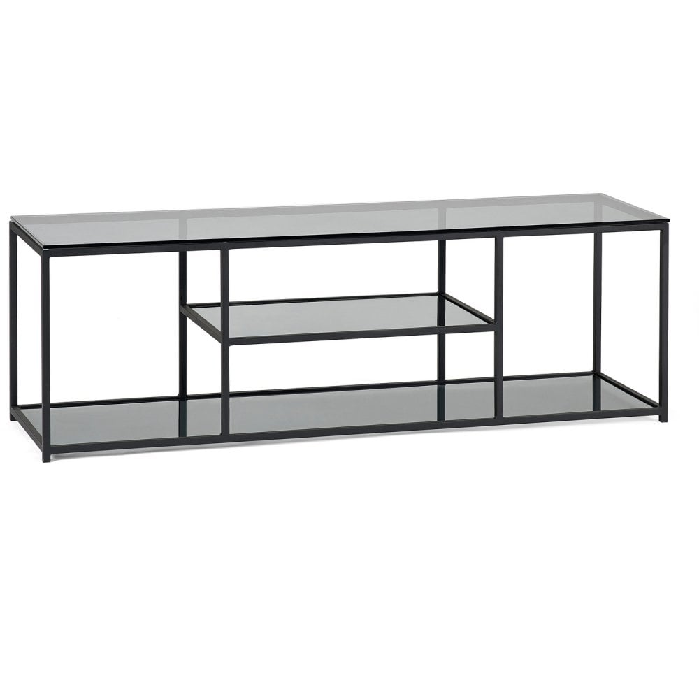 Chicago Tv Unit Smoked Glass