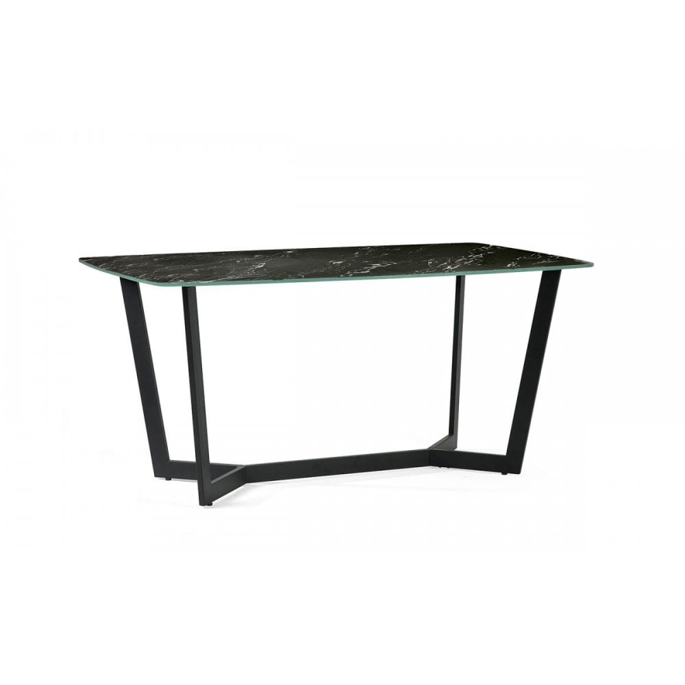 Olympus Dining Table - Black Marble