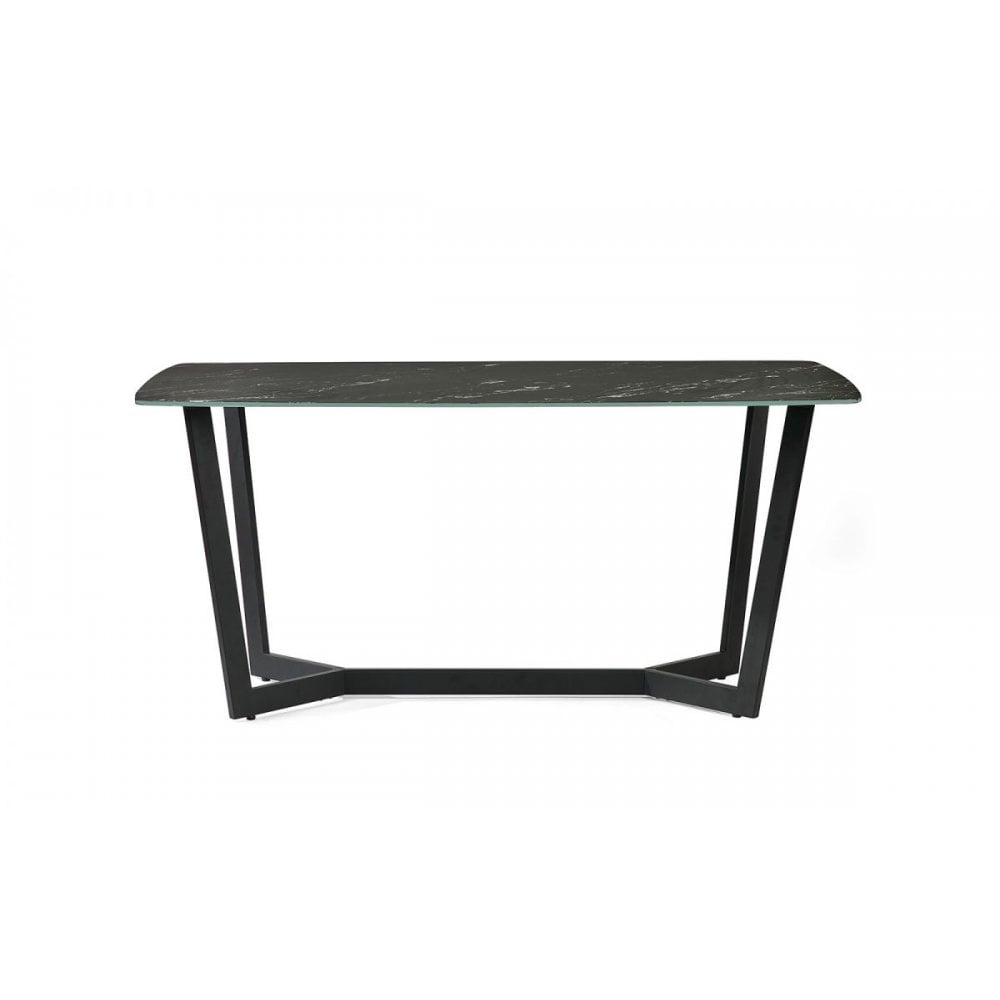 Olympus Dining Table - Black Marble