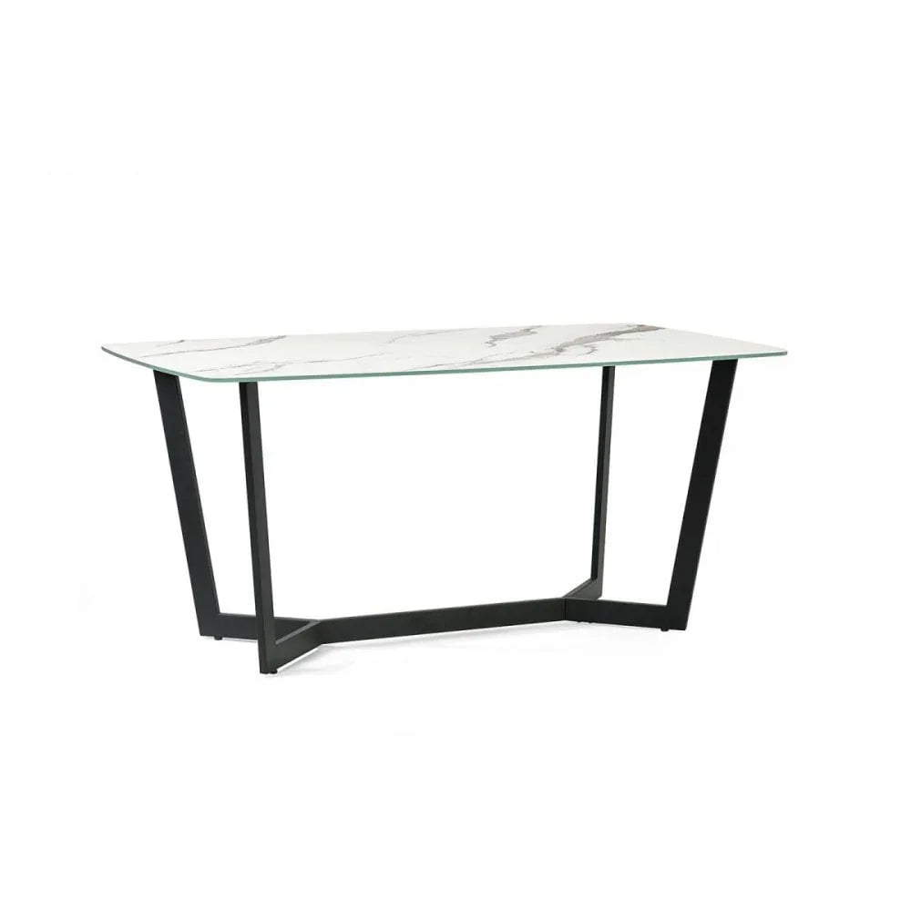 Olympus Dining Table - White Marble