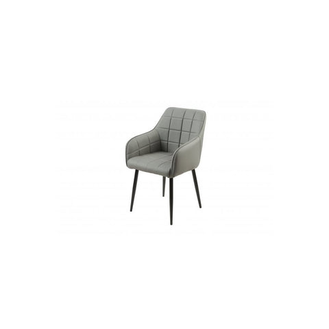 Branca Dining Chair Grey PU