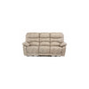 BERLIN NATURAL SOFT-TOUCH FABRIC ELECTRIC RECLINER 3- SEATER