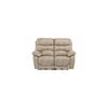 BERLIN NATURAL SOFT-TOUCH FABRIC ELECTRIC RECLINER 2- SEATER