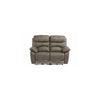 BERLIN GREY SOFT-TOUCH FABRIC ELECTRIC RECLINER 2- SEATER
