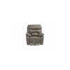 BERLIN GREY SOFT-TOUCH FABRIC ELECTRIC RECLINER SOFA ARMCHAIR