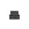 PHOENIX CHARCOAL LEATHER ELECTRIC RECLINER 2-SEATER
