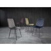 HAMBURG VELVET DINING CHAIR AUBERGINE