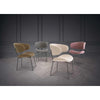 BELFAST FABRIC DINING CHAIR LINEN