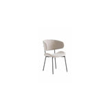 BELFAST FABRIC DINING CHAIR LINEN