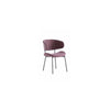 BELFAST FABRIC DINING CHAIR DUSTY ROSE