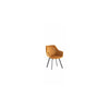 DOVER VELVET FABRIC 360 SWIVEL DINING CHAIR ANTIQUE GOLD