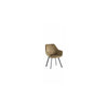 DOVER VELVET FABRIC 360 SWIVEL DINING CHAIR GREEN