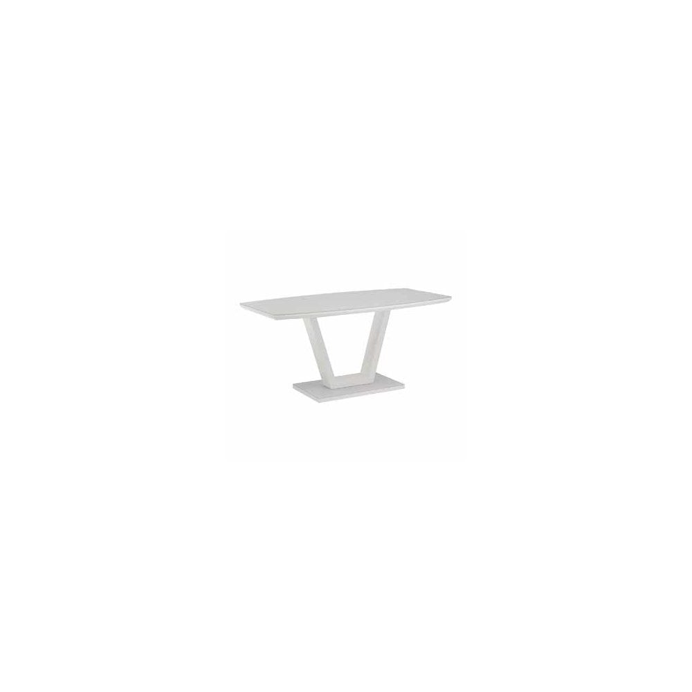 LAMBETH WHITE 1.6M DINING TABLE
