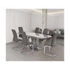 LAMBETH GREY 1.6M (+0.4M) EXTENDING DINING TABLE