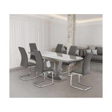 LAMBETH GREY 1.6M (+0.4M) EXTENDING DINING TABLE