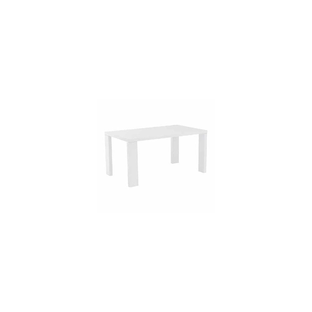 BROOKLYN SUPER WHITE GLOSS 1.5M DINING TABLE