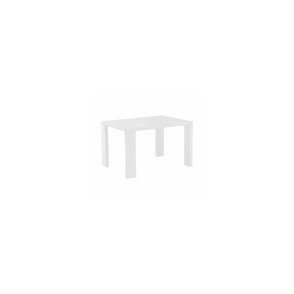 BROOKLYN SUPER WHITE GLOSS 1.2M DINING TABLE