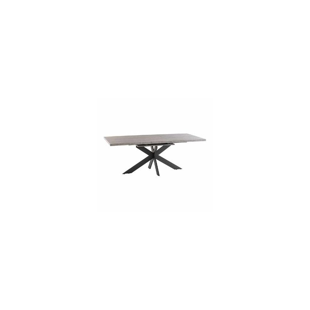 ESSEN LIGHT RHINE GREY 1.6M (+0.4M) EXTENDING DINING TABLE