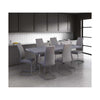 DAKOTA DARK RHINE 1.6M (+0.4M) EXTENDING DINING TABLE (STRAIGHT LEG)