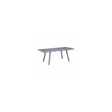 DAKOTA DARK RHINE 1.6M (+0.4M) EXTENDING DINING TABLE (STRAIGHT LEG)
