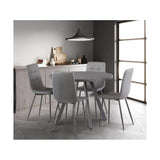 DAKOTA DARK RHINE 1.07M ROUND DINING TABLE