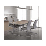 OHIO GREY OAK FINISH 1.2M DINING TABLE