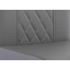 MAYFAIR VELVET / PU DINING CHAIR PU STONE