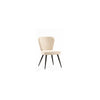 BRAGA FABRIC DINING CHAIR LINEN