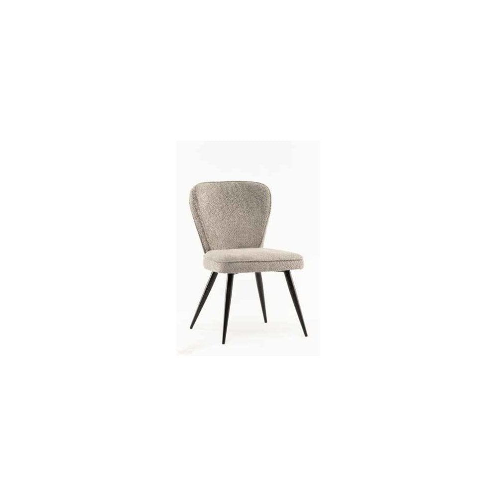 BRAGA FABRIC DINING CHAIR GREY