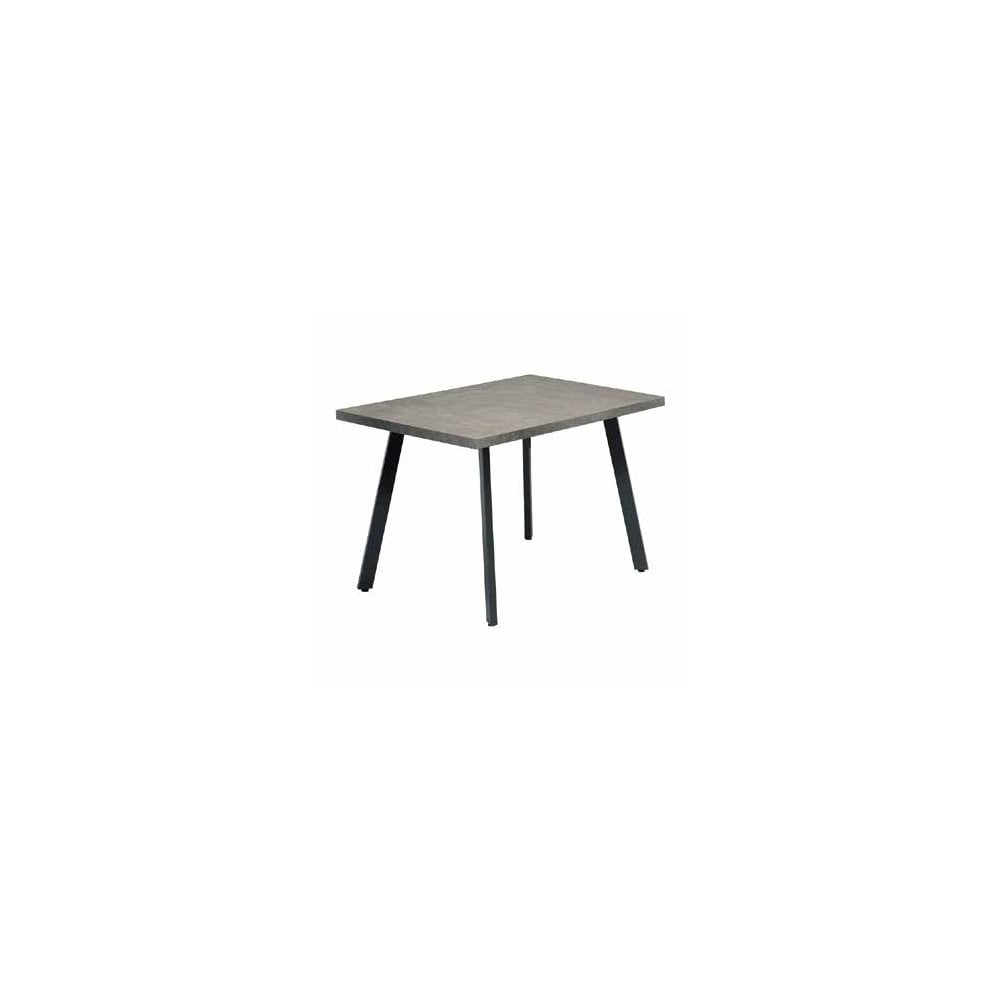 CANNES CONCRETE LOOK/GREY LEG 1.2M DINING TABLE