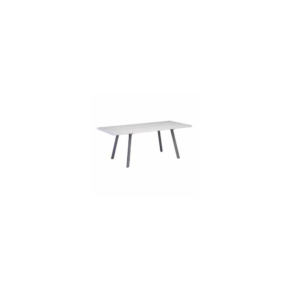 MONACO LIGHT RHINE 1.6M (+0.4M) EXTENDING DINING TABLE