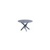 ALASKA BLACK TINTED GLASS / BLACK LEG