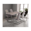 AUCKLAND GREY CEMENT/GREY LEG 1.4M DINING TABLE