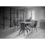 TRIBECA GREY 1.2M ROUND DINING TABLE