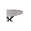 TRIBECA GREY 1.2M ROUND DINING TABLE