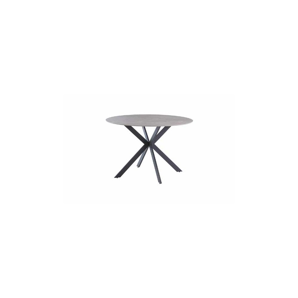 TRIBECA GREY 1.2M ROUND DINING TABLE