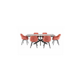 GREENWICH GREY 1.7M (+0.5M) EXTENDING DINING TABLE