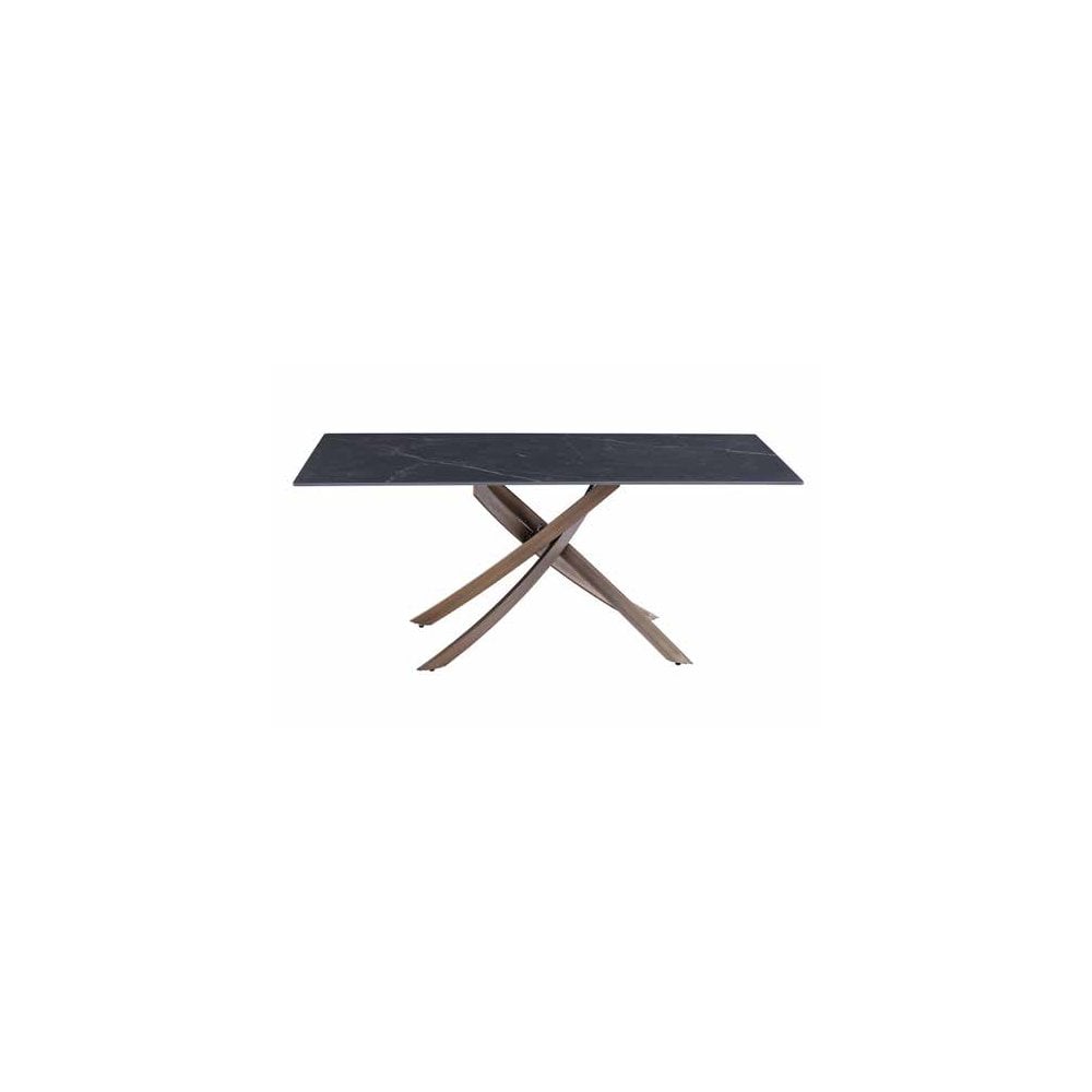 BASEL BLACK 1.8M DINING TABLE