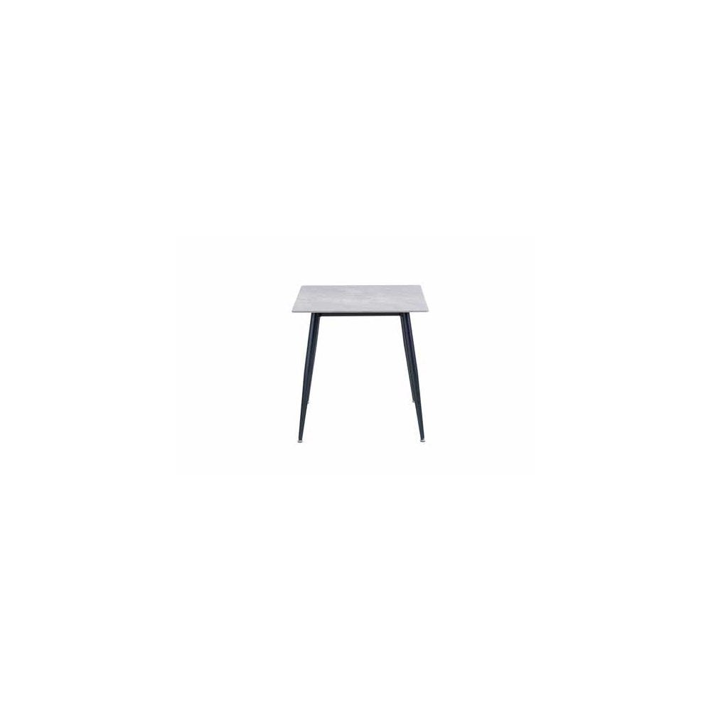 PALERMO REBECCA SNOW WHITE 0.75M SQUARE DINING TABLE